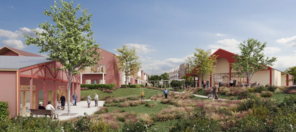 Conception de jardins pour le futur EHPAD de Chartres